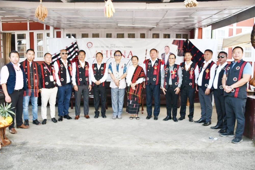 Advisor for CAWD and NSDMA, Kazheto Kinimi with VK Area Officers and Leaders.